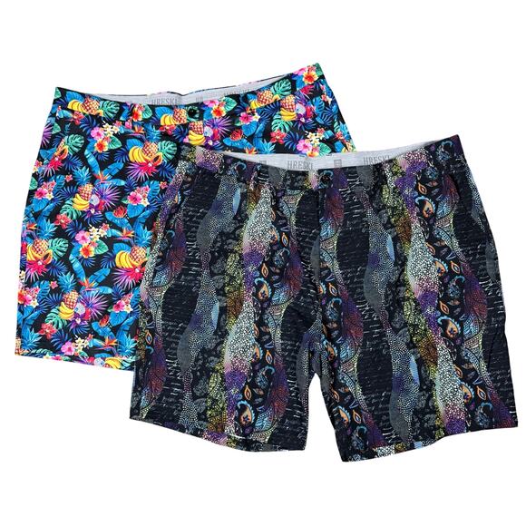 Lot of 2 Hreski Golf‎ Shorts Men's size 46 - Picture 1 of 13